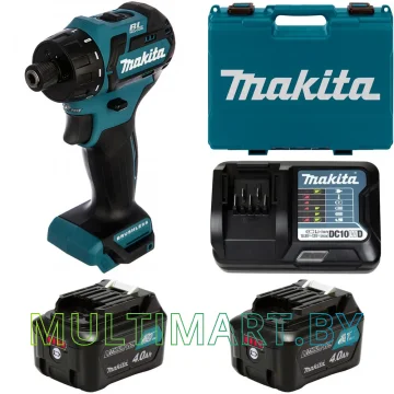 Винтоверт Makita DF032DWME (с 2-мя АКБ, кейс)
